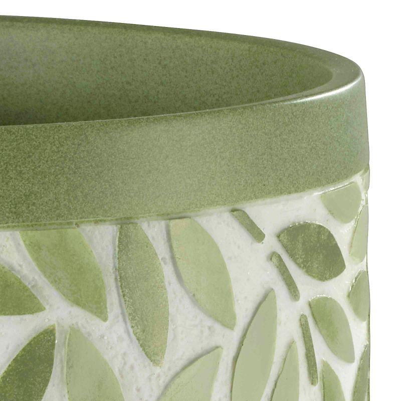 Avanti Linens Stratford Green Wastebasket