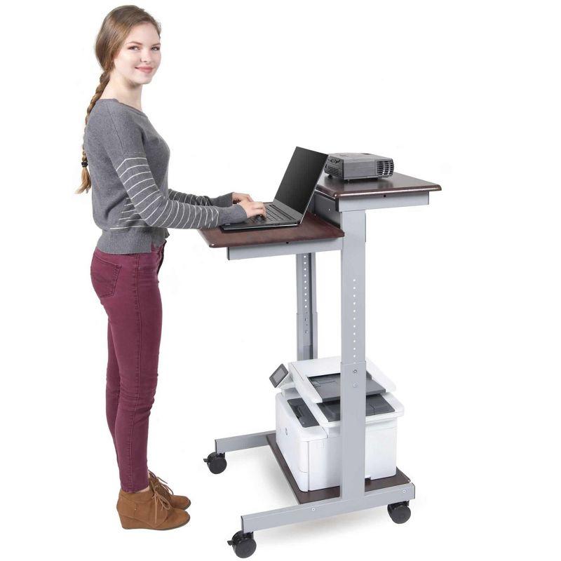 Adjustable Metal Base Standing Desk