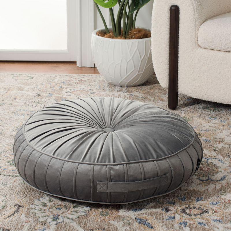 Clary Buttons Throw Pillow