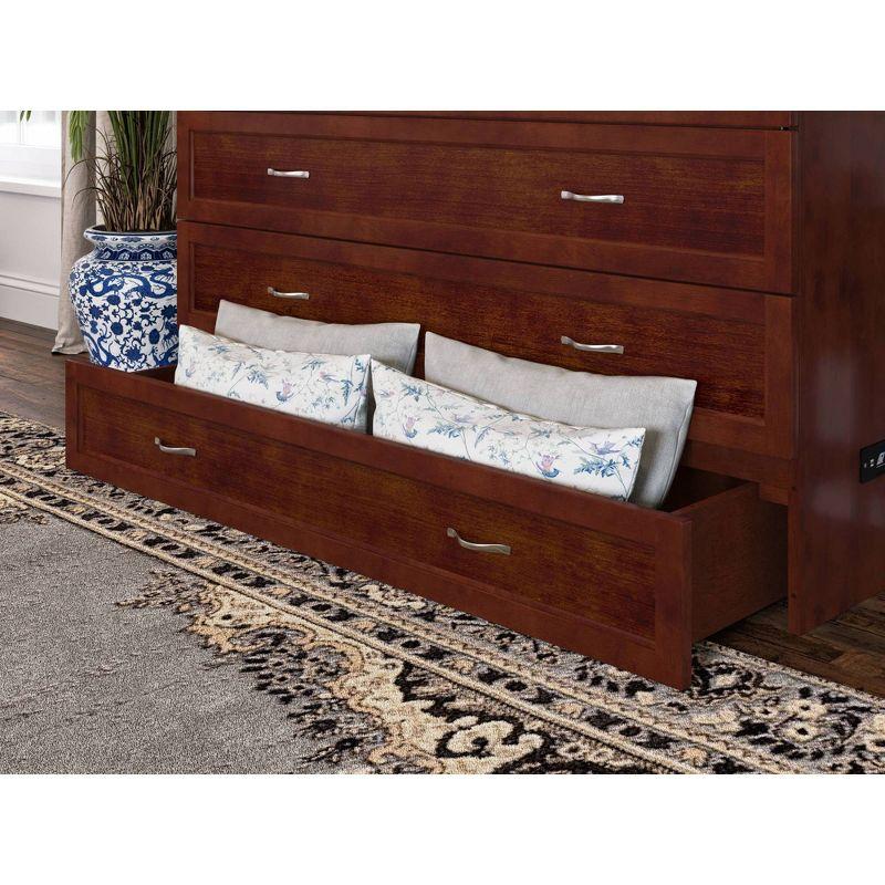 Queen Northfield Murphy Bed Chest - AFI