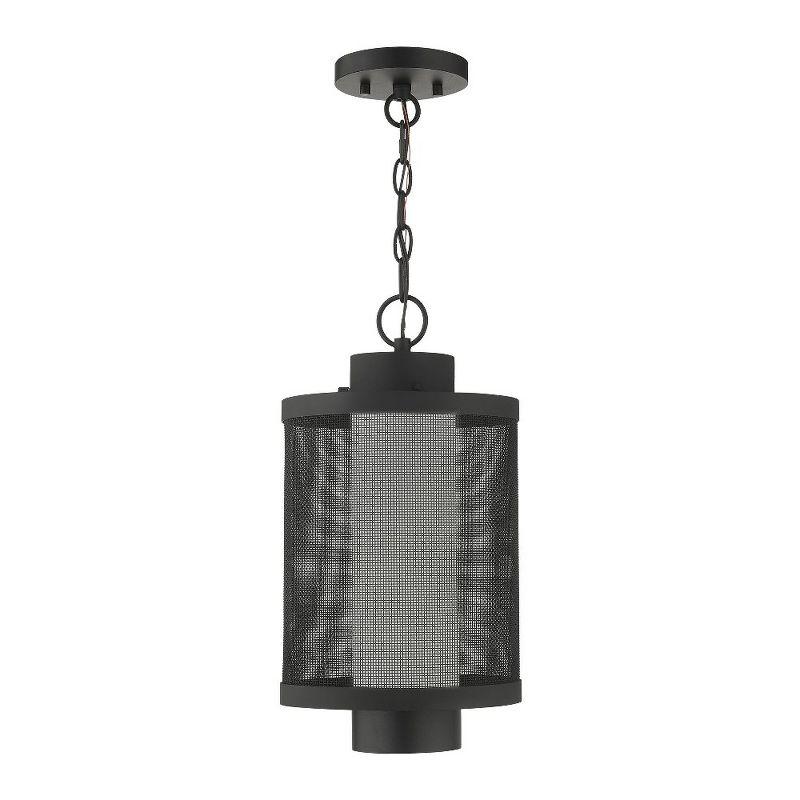 Livex Lighting Nottingham 1 - Light Pendant in  Textured Black