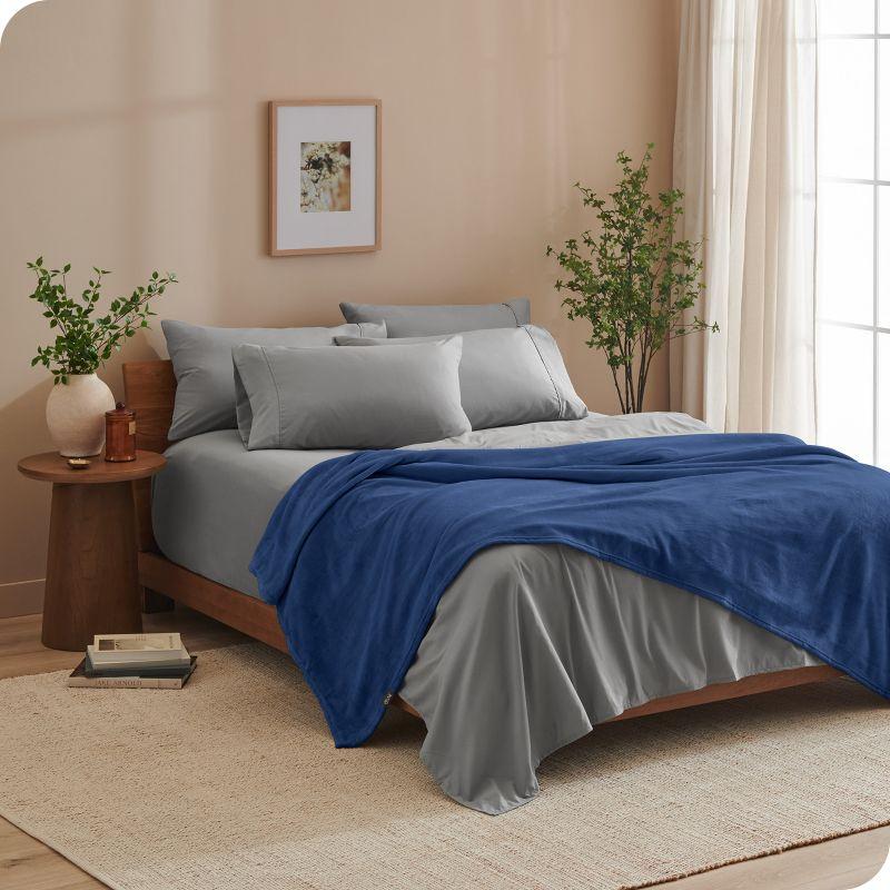 Bare Home Bare Home Microplush Fleece Blanket - Fuzzy, Warm, Bed/Throw Blanket
