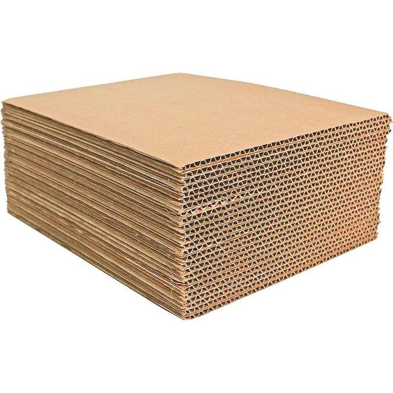 supplyhut 50 5x7 Cardboard Corrugated Pads Inserts Filler Sheet 5 x 7