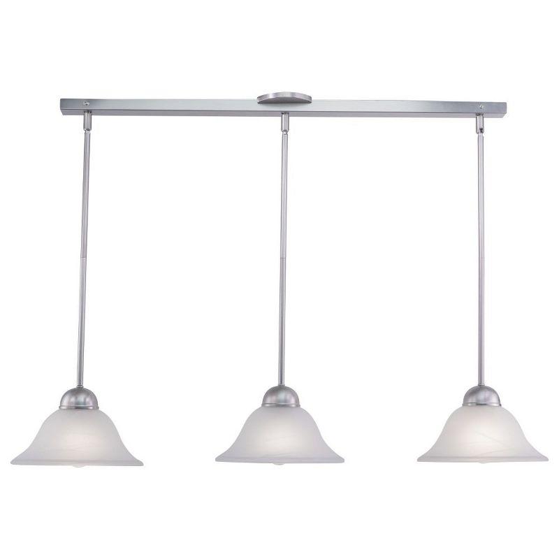 Vaxcel Da Vinci 3 - Light Pendant in  Brushed Nickel