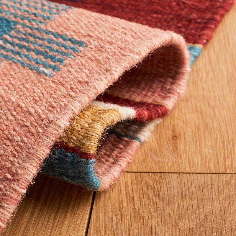 Kilim KLM713 Hand Woven Area Rug - Light Pink/Blue - 8'x10' - Safavieh.