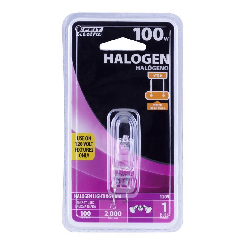 100-Watt Clear Dimmable Halogen Bi-Pin Bulb