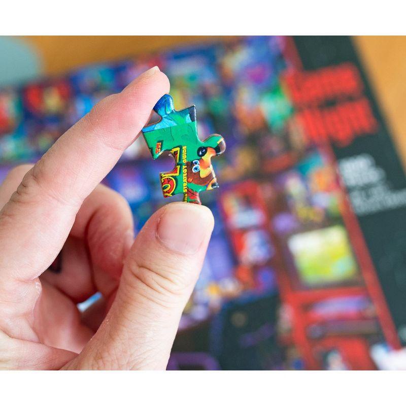 Toynk '80s Game Room Pop Culture 1000 Piece Jigsaw Puzzle By Rachid Lotf