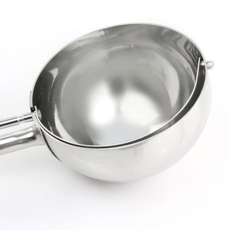 Stainless Steel Kitchen Scoop with Squeeze Trigger