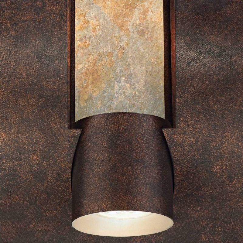 Franklin Iron Works Modern Outdoor Wall Light 12 inch Exterior Bronze Fixture Downlight for House Patio Porch Deck