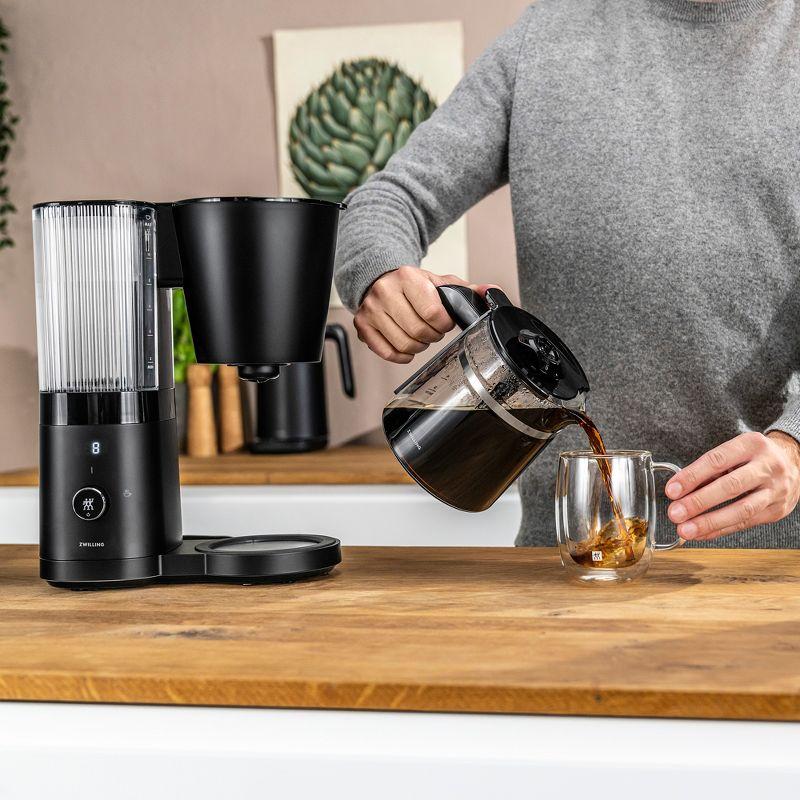 ZWILLING ® Enfinigy Matte Black Glass 12-Cup Coffee Maker