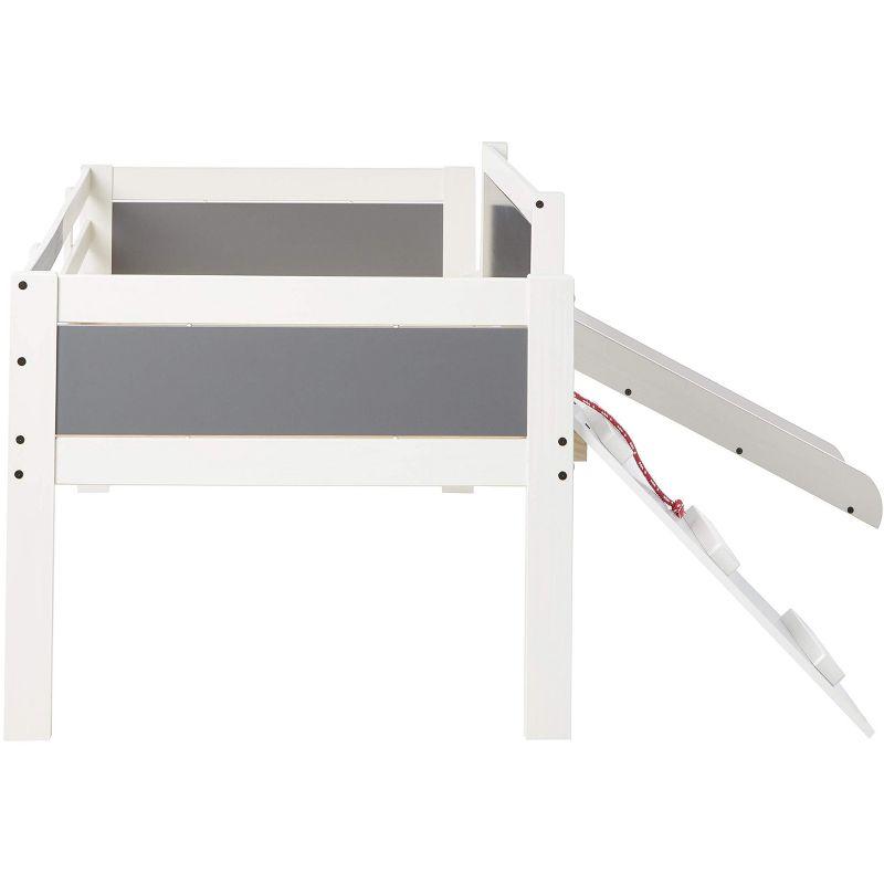 Twin Solid Wood Platform Loft Bed by Donco Kids