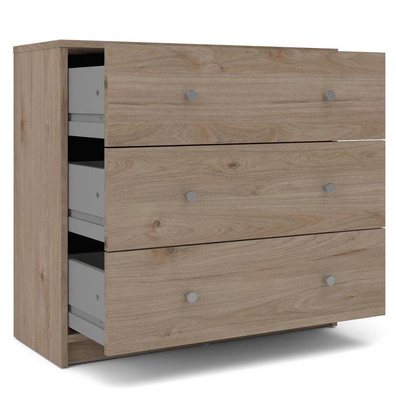 Tvilum, 3 Drawer Chest Jackson Hickory