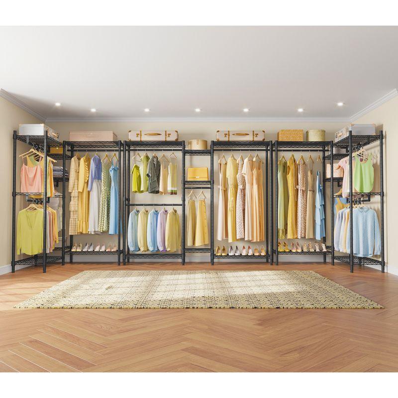VIPEK Classic V6 Medium Wire Garment Rack Heavy Duty Clothes Rack, Black