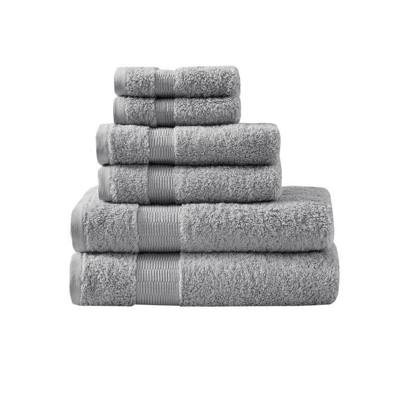 Luxurious 100% Egyptian Cotton 6-Piece Towel Set