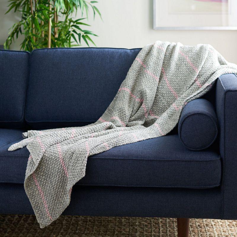 Knitted Throw Blanket