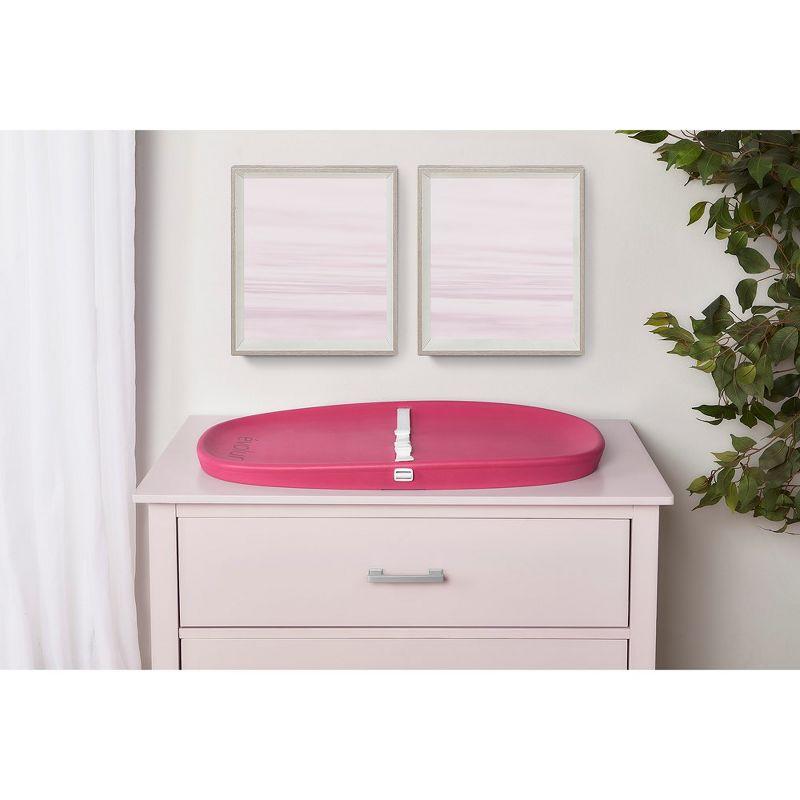Evolur Eva Baby Changing Pad, Soft, Breathable and  Waterproof, Fuschia Pink