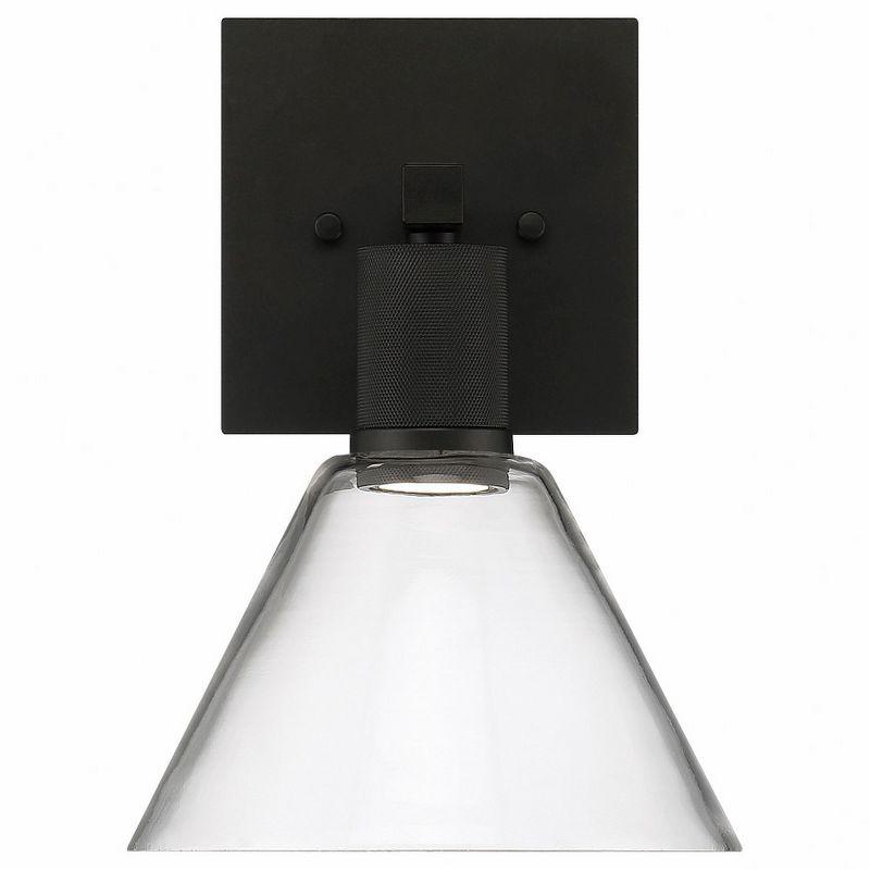 Access Lighting Port Nine 1 - Light Wall Light in  Matte Black