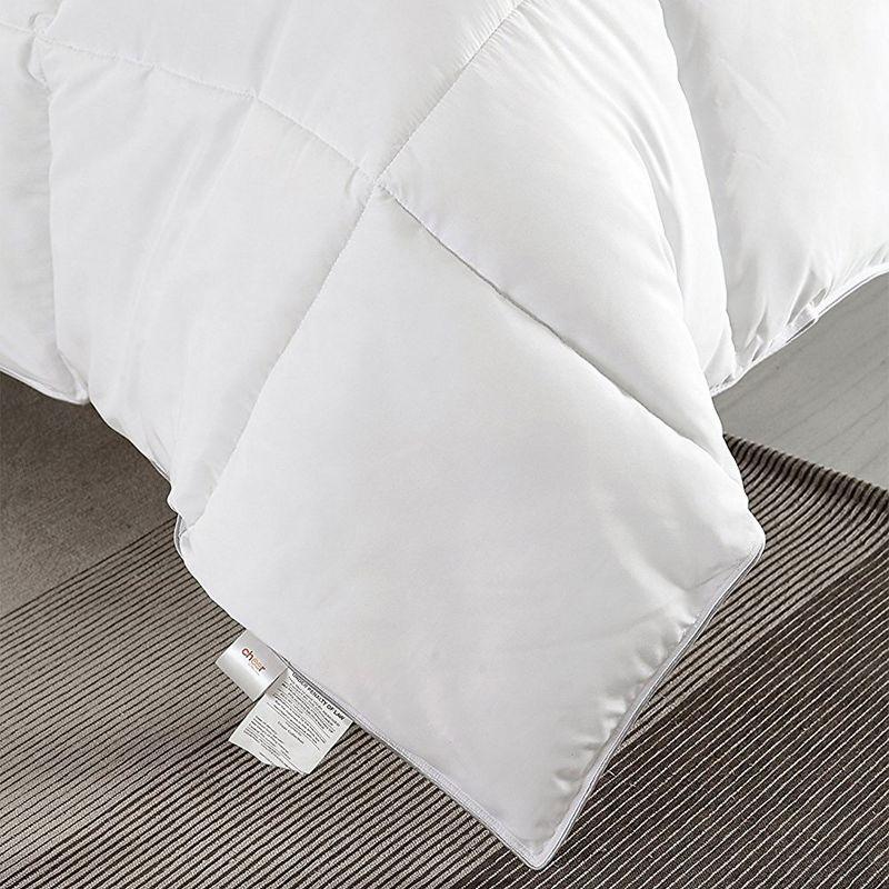 Cheer Collection Luxurious Down Alternative All Season Comforter (White)