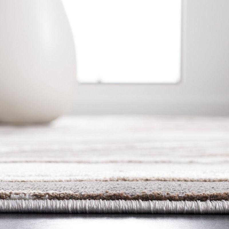 Wade Logan® Swindle Abstract Gray/Beige Area Rug