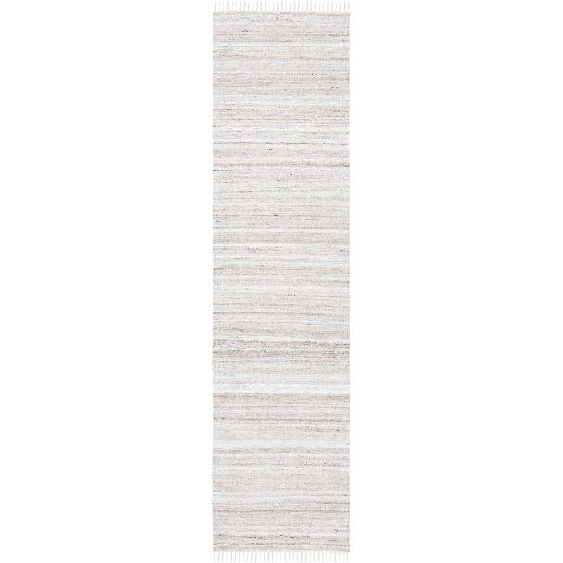 Kilim KLM551 Hand Loomed Runner Rug - Ivory/Brown - 2'3"x9' - Safavieh.