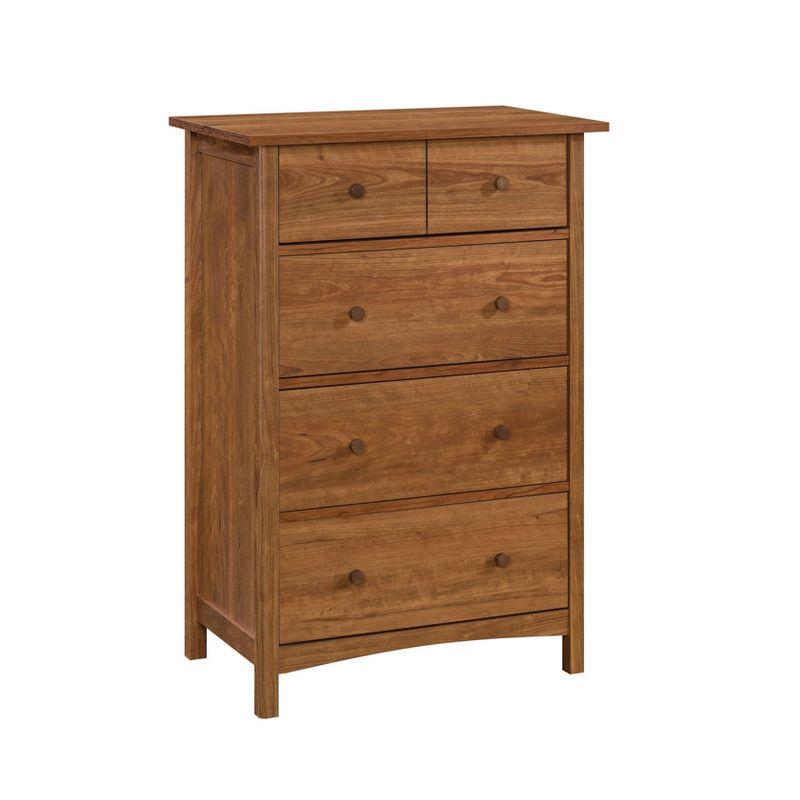 Prairie Cherry 4-Drawer Vertical Chest with Extra Deep Drawers