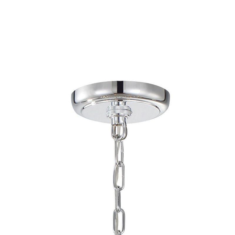 Crystorama Lighting Calypso 8 - Light Chandelier in  Polished Chrome