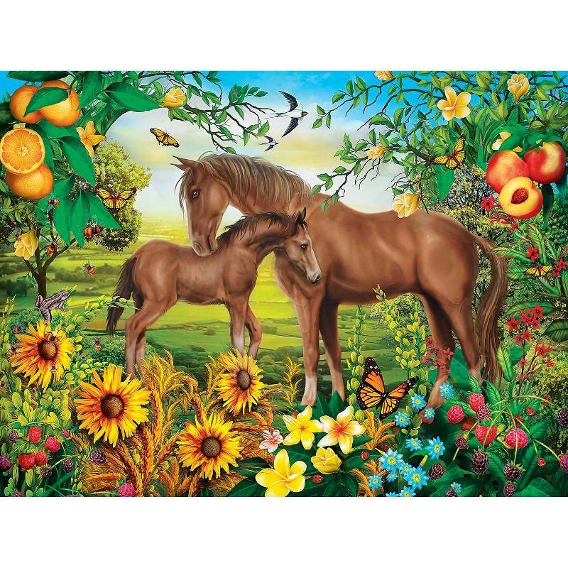 MasterPieces Inc Neighs & Nuzzles 300 Piece Large EZ Grip Jigsaw Puzzle