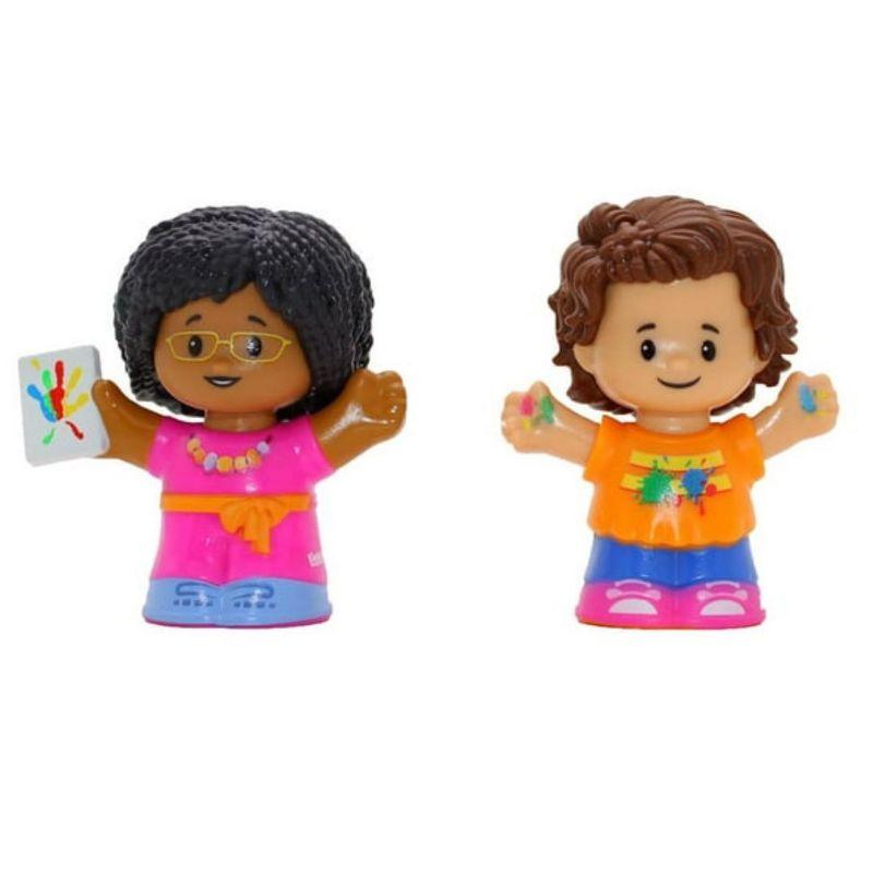 Fisher-Price Little People Artist and Art Teacher Figures Set