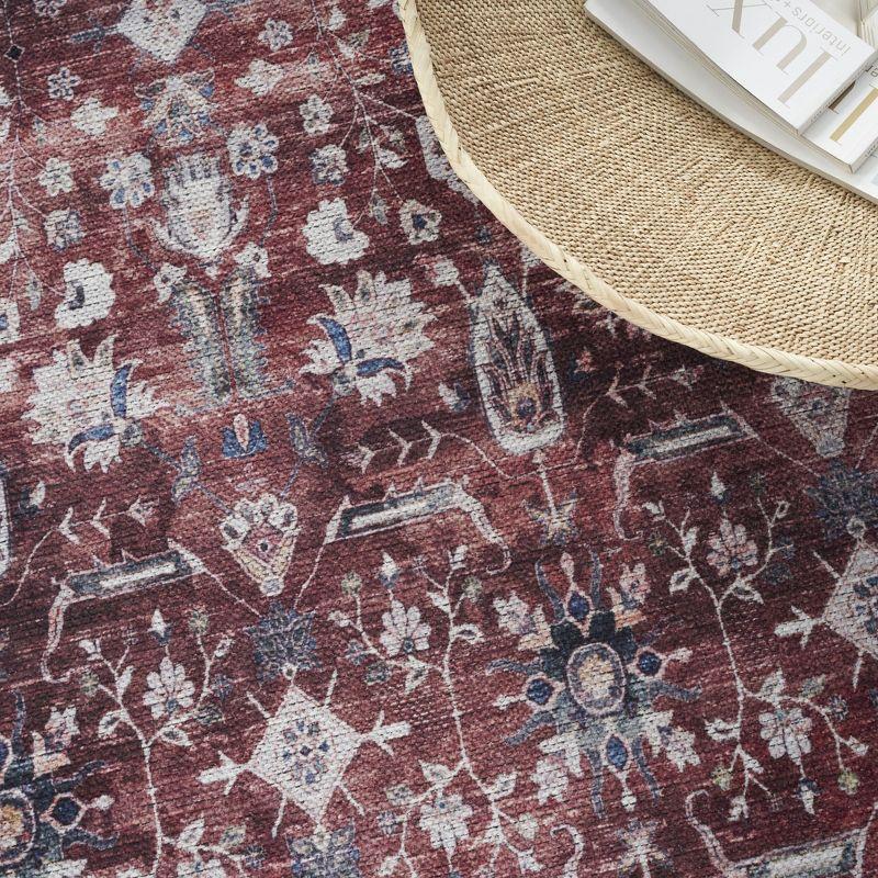 Nourison Washable Brilliance Bordered Vintage Indoor Rug