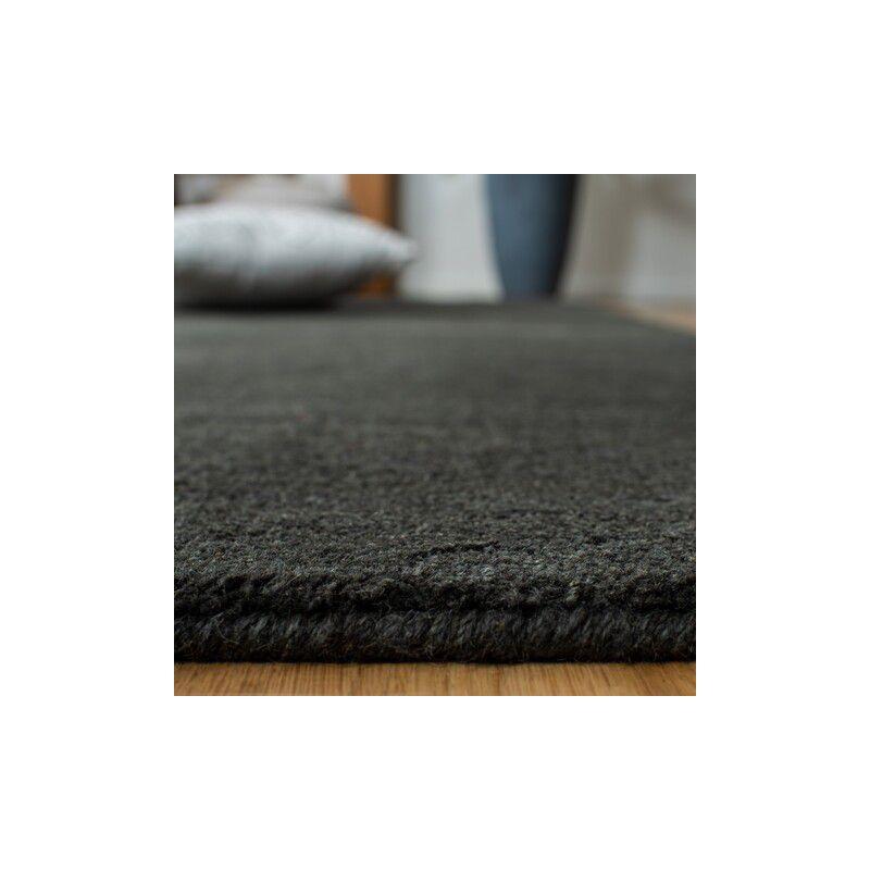 Himalaya HIM311 Handmade Area Rug - 5'x8' - Charcoal - Safavieh