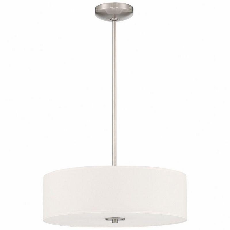 Access Lighting Mid Town 3 - Light Pendant in  Brushed Steel