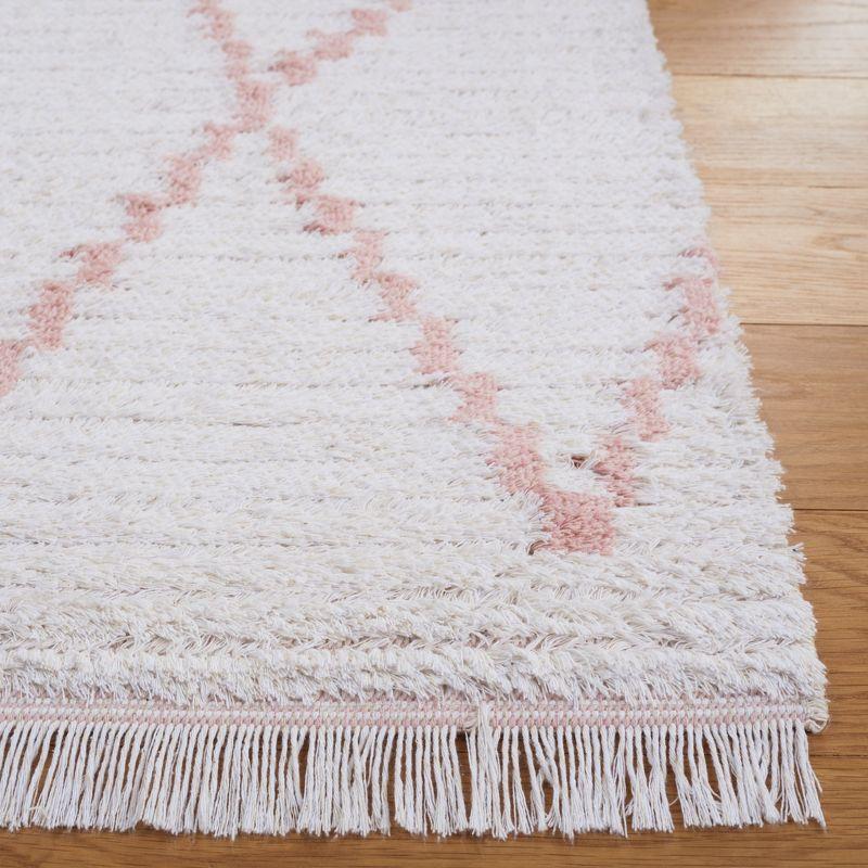 Augustine AGT850 Power Loomed Area Rug - Ivory/Pink - 8'x10' - Safavieh.