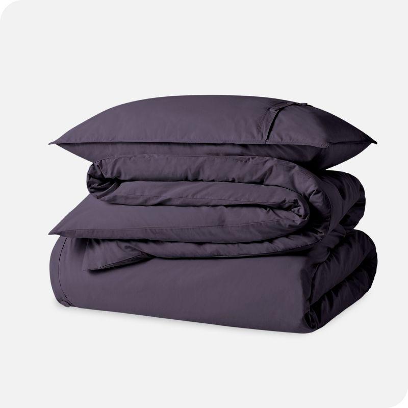 Organic Percale Duvet Cover Set