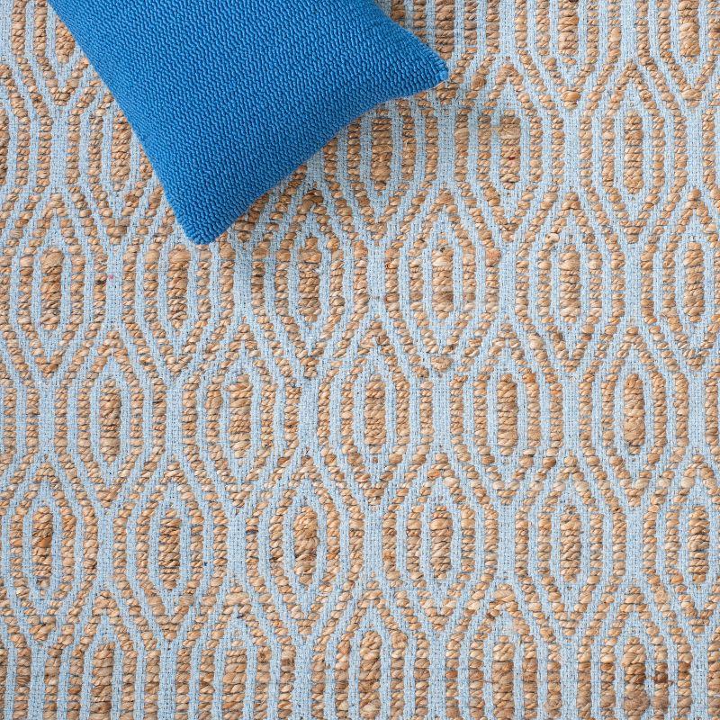 Safavieh Bourne Hand Woven 80% Jute, 20% Cotton Geometric Rug