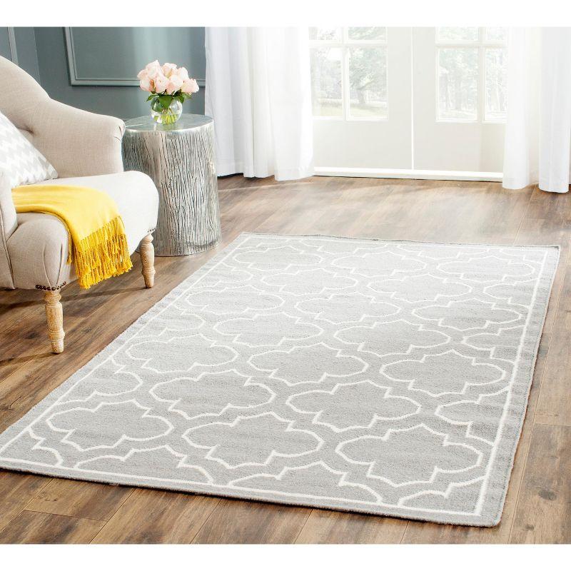 Dhurries DHU625 Hand Woven Area Rug  - Safavieh