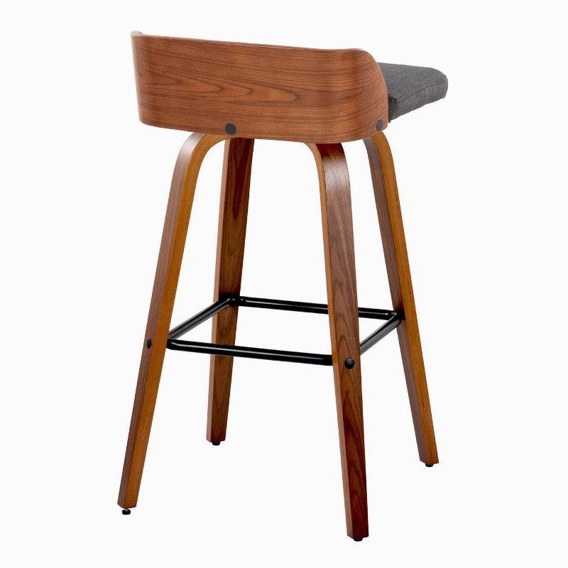 Swivel Upholstered Counter Stool