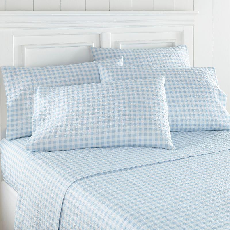 Shavel Home Products Seersucker Sheet Set