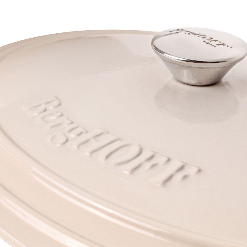 BergHOFF BergHOFF Neo 5Pc Cast Iron Set: 5Qt and 8Qt Covered Dutch Ovens and 10" Fry Pan