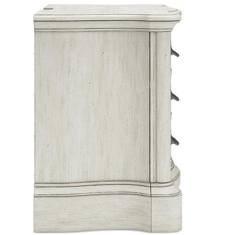 Signature Design by Ashley Arlendyne 3 Drawer Nightstand, Antique White