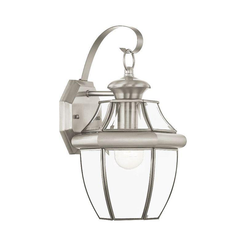 Livex Lighting Monterey 1 - Light Wall Light in  Brushed Nickel