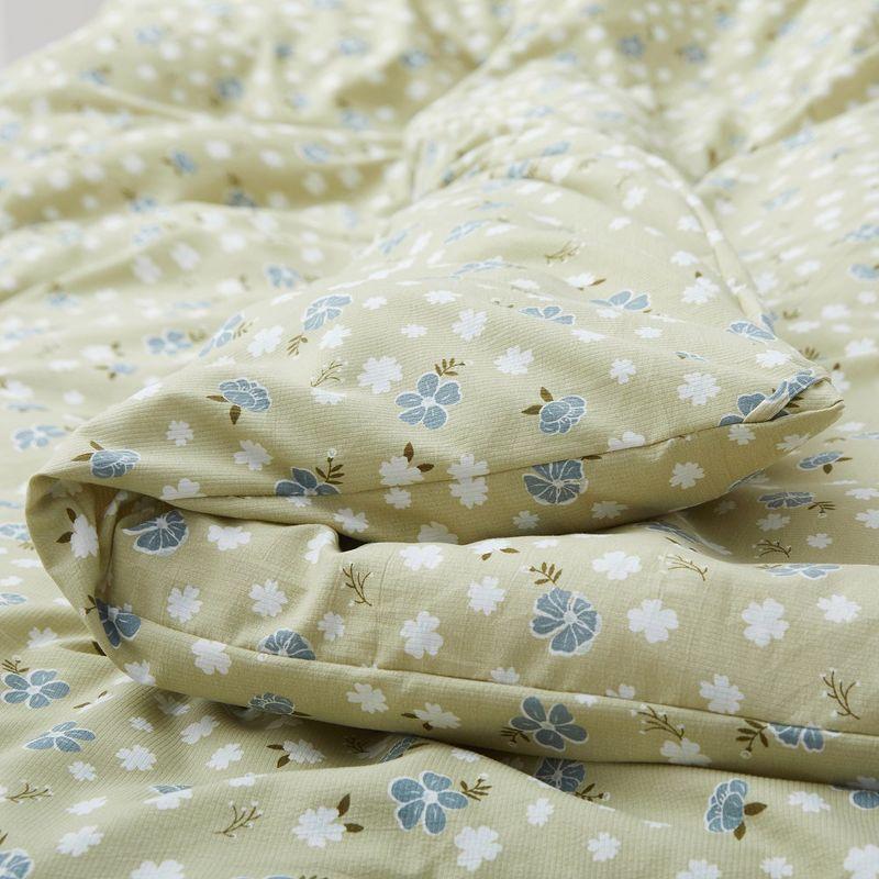 Peace Nest Floral Printed Comforter Set with Pillowcases, Bedding Set for All Season