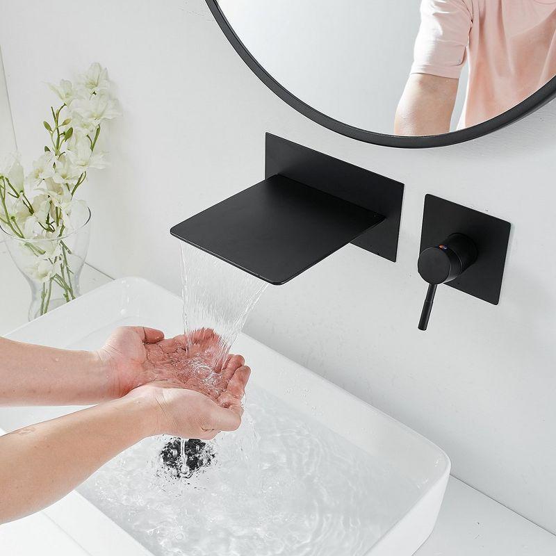 Wall Mounted Optional Single-handle Bathroom Faucet