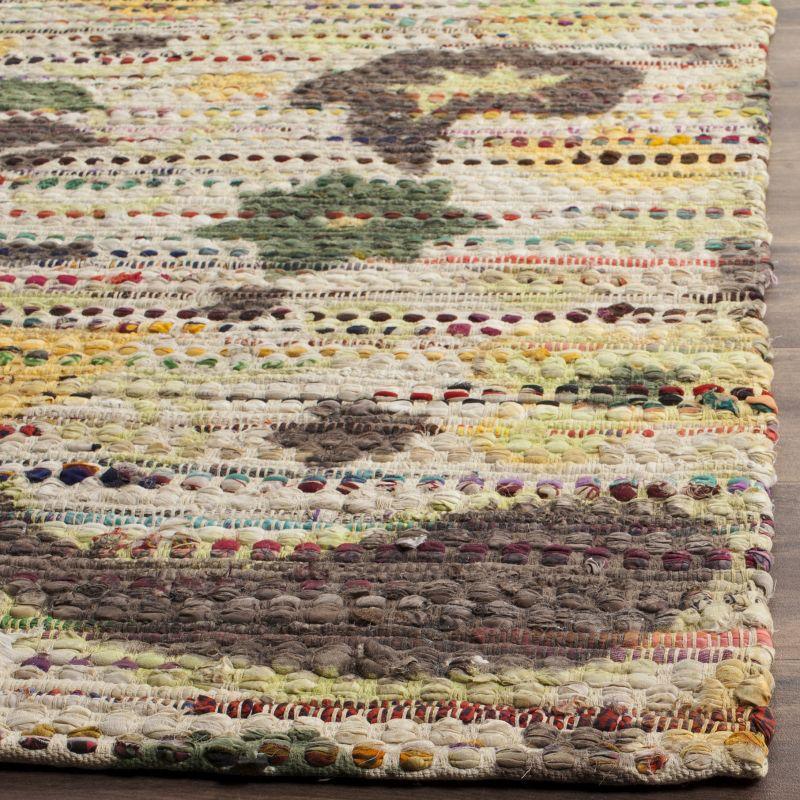 Cedar Brook CDR321 Hand Loomed Indoor Area Rug - Green/Multi - 5'x8' - Safavieh
