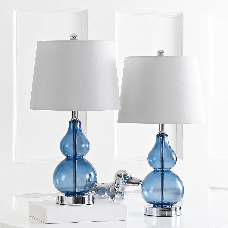 Brisor Table Lamp (Set of 2) - 22 Inch Height - TBL4222 - Blue - Safavieh