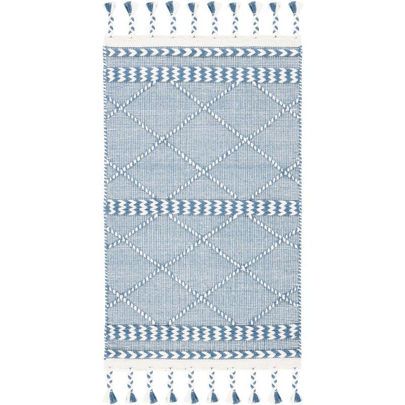 Dakota Fields Casablanca Hand Loomed 80% Wool, 20% Cotton Geometric Rug
