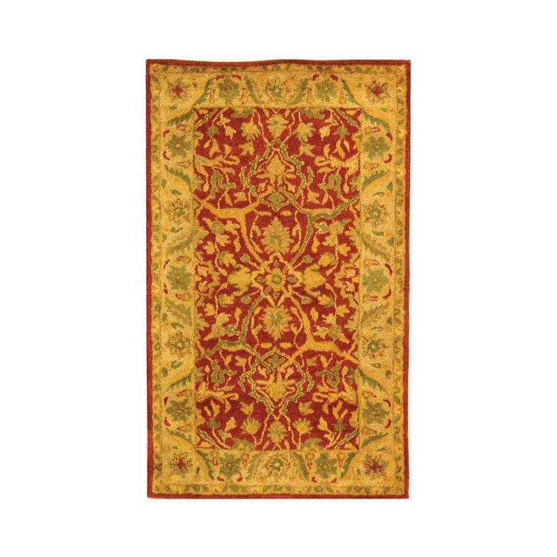 Antiquity AT14 Hand Tufted Indoor Accent Rug - Rust - 3'x5' - Safavieh