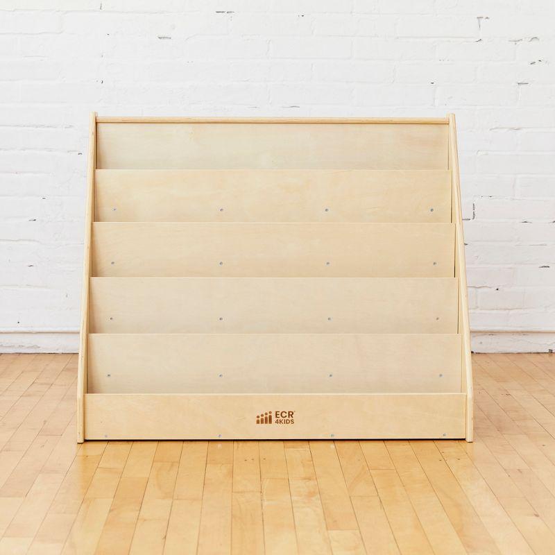 ECR4Kids ECR4Kids Single-Sided Book Display, Classroom Bookshelf