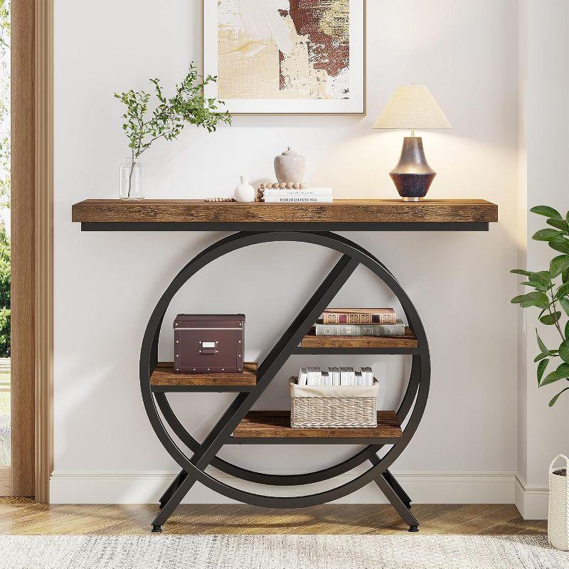 Tribesigns 39.4" 4-Tier Console Table