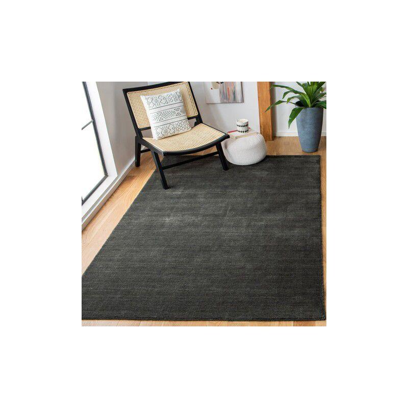 Himalaya HIM311 Handmade Area Rug - 5'x8' - Charcoal - Safavieh