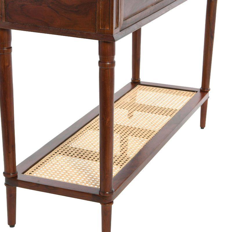 Storied Home Maxwelton Console Table Brown